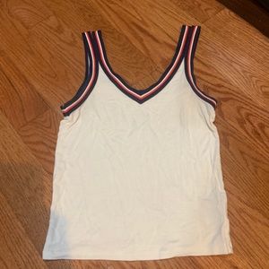 AEO First essentials white tank top